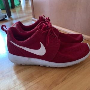 Men’s Nike size 10.5 red shoes